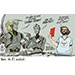 Oliver Schopf, editorial cartoons from Austria, cartoonist from Austria, Austrian illustrations, illustrator from Austria, editorial cartoon politics politician International, Cartoon Movement, @oliverschopf.bsky.social 2026: AI ARTIFICIAL INTELLIGENCE ROBOT OPENAI HUGGING FACE INTERNET ATTACK ROGUE FREE WILL TRUMP INFANTINO RED CARD SCIENTISTS IT 
