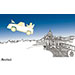 Oliver Schopf, politischer Karikaturist aus Österreich, politische Karikaturen aus Österreich, Karikatur Cartoon Illustrationen Politik Politiker international @oliverschopf.bsky.social 2025: KATHOLISCHE KIRCHE VATIKAN PETERSPLATZ PAPST FRANZISKUS TOD PAPAMOBIL LICHT ENERGIE 
