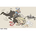 Oliver Schopf, editorial cartoons from Austria, cartoonist from Austria, Austrian illustrations, illustrator from Austria, editorial cartoon politics politician International, Cartoon Arts International, 2022: USA CONGRESS CAPITOL WASHINGTON HOUSE COMMITTEE CRIMINAL CHARGES REFERRAL JANUARY 6 BULL RIDER RIDING RODEO
 