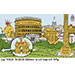 Oliver Schopf, politischer Karikaturist aus Österreich, politische Karikaturen aus Österreich, Karikatur Cartoon Illustrationen Politik Politiker international @oliverschopf.bsky.social 2025: USA TRUMP BALLSAAL TRIUMPHBOGEN FORUM ROMANUM KOLOSSEUM KOLOSSALSTATUE NERO ROM MAUSOLEUM SÄULE KAPITOL GOLD MAGA 
 