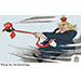 Oliver Schopf, politischer Karikaturist aus Österreich, politische Karikaturen aus Österreich, Karikatur Cartoon Illustrationen Politik Politiker international @oliverschopf.bsky.social 2025: USA TRUMP UNO VEREINTE NATIONEN REDE RUNDUMSCHLAG HAMMER HAMMERWERFEN KRAWATTE KÖNIG 
 