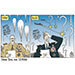 Oliver Schopf, editorial cartoons from Austria, cartoonist from Austria, Austrian illustrations, illustrator from Austria, editorial cartoon politics politician International, Cartoon Arts International, 2023: USA MILITARY ARMY ALASKA CANADA SHOOT F-16 GENERAL WEATHER BALLOON MOGUL QUESTION MARK 

